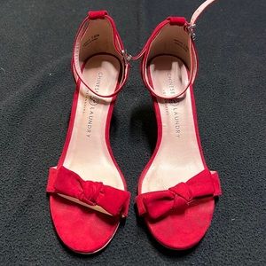 Chinese Laundry 3in Red Heels